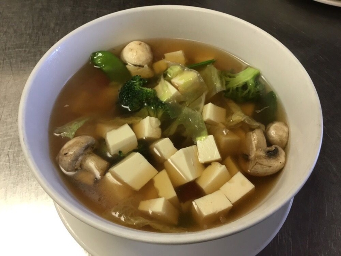 Vegetables & Tofu Soup (Half).