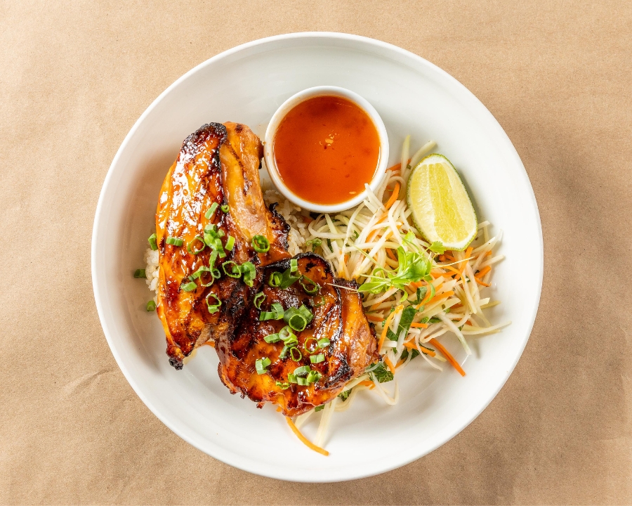 SAIGON CARAMELIZED CHICKEN.
