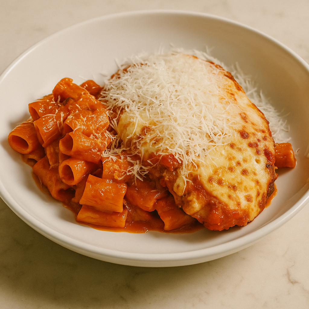 Chicken Parm Plate.