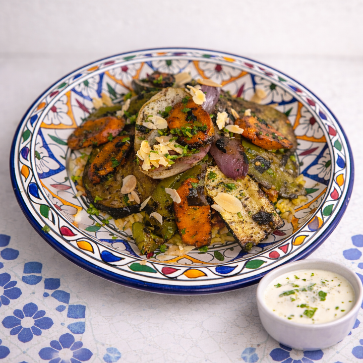 Vegetable Kabob.