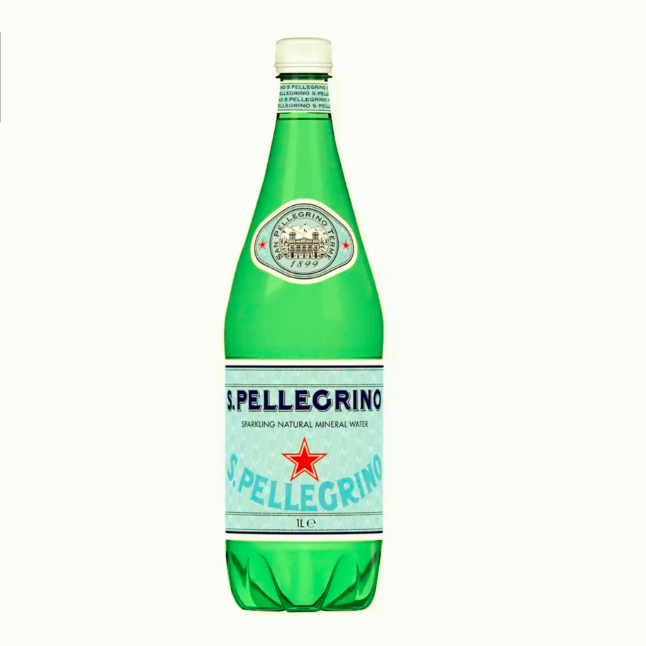 San Pellegrino Water.