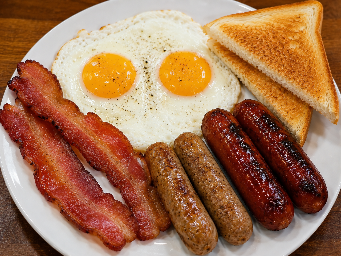 Set 5: 2 Eggs, 2 Bacon, 2 Sausage, Longganisa.