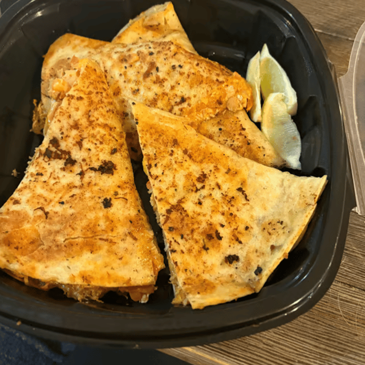 Chicken Quesadilla.
