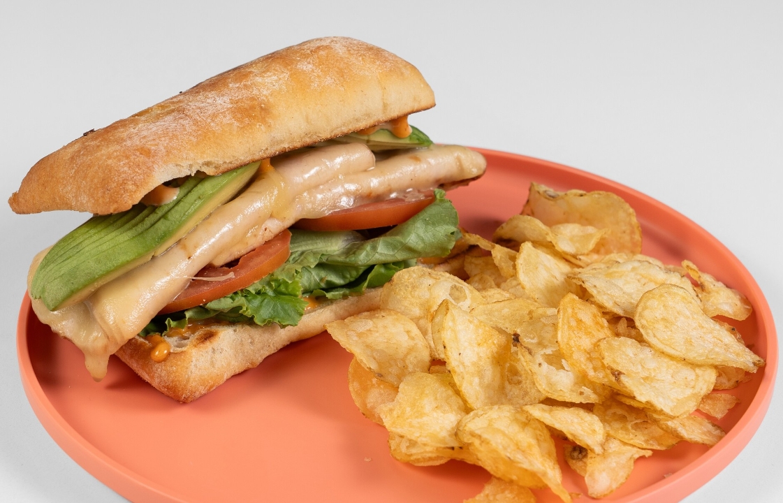 Turkey Avocado Sandwich.