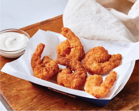 Honey Butter Shrimp.