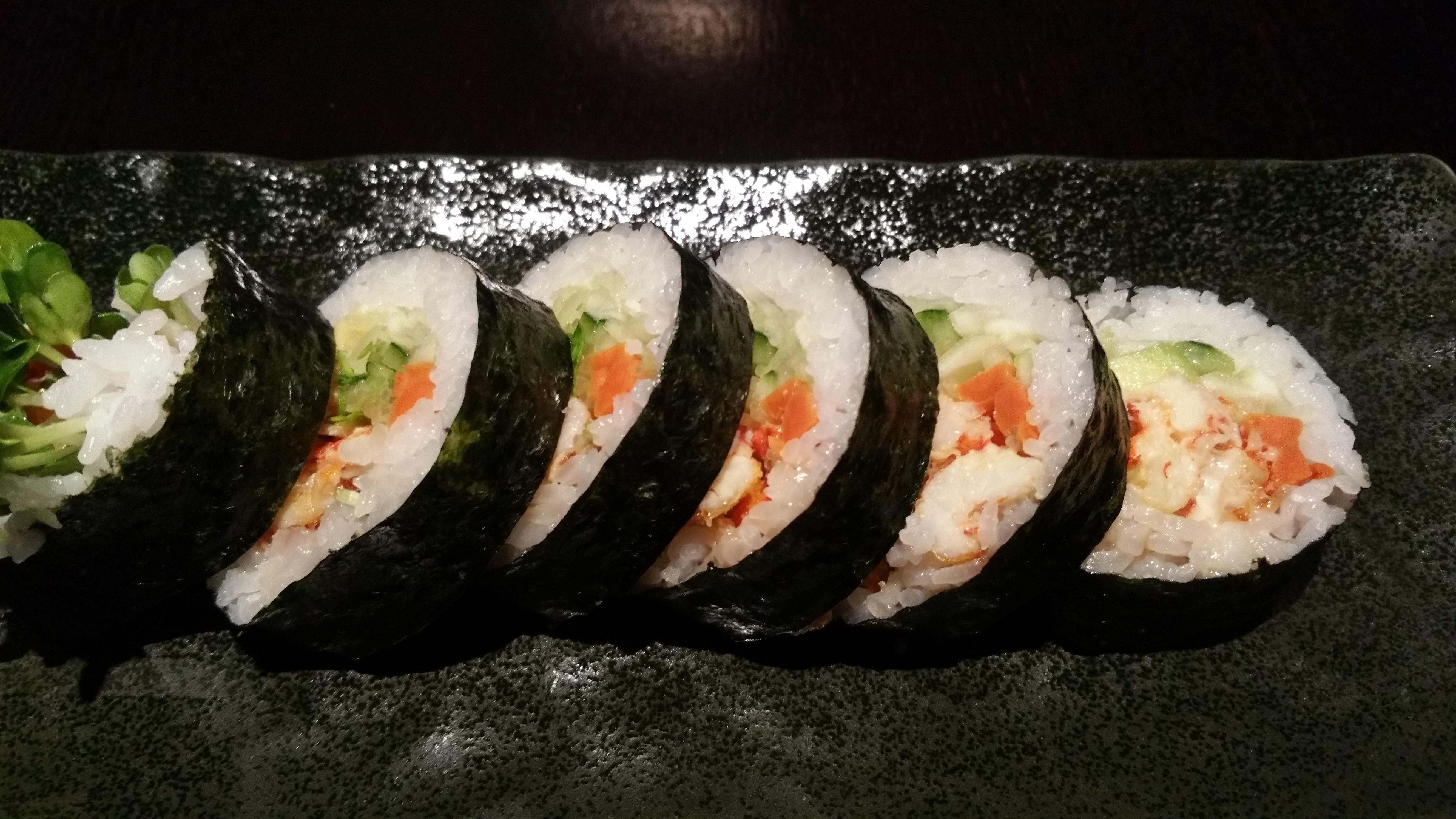 Crawfish Cut Roll.