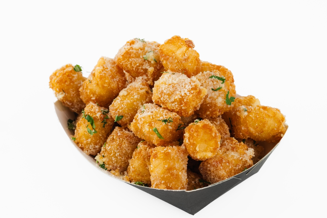 Garlic- Parmesan Tots.