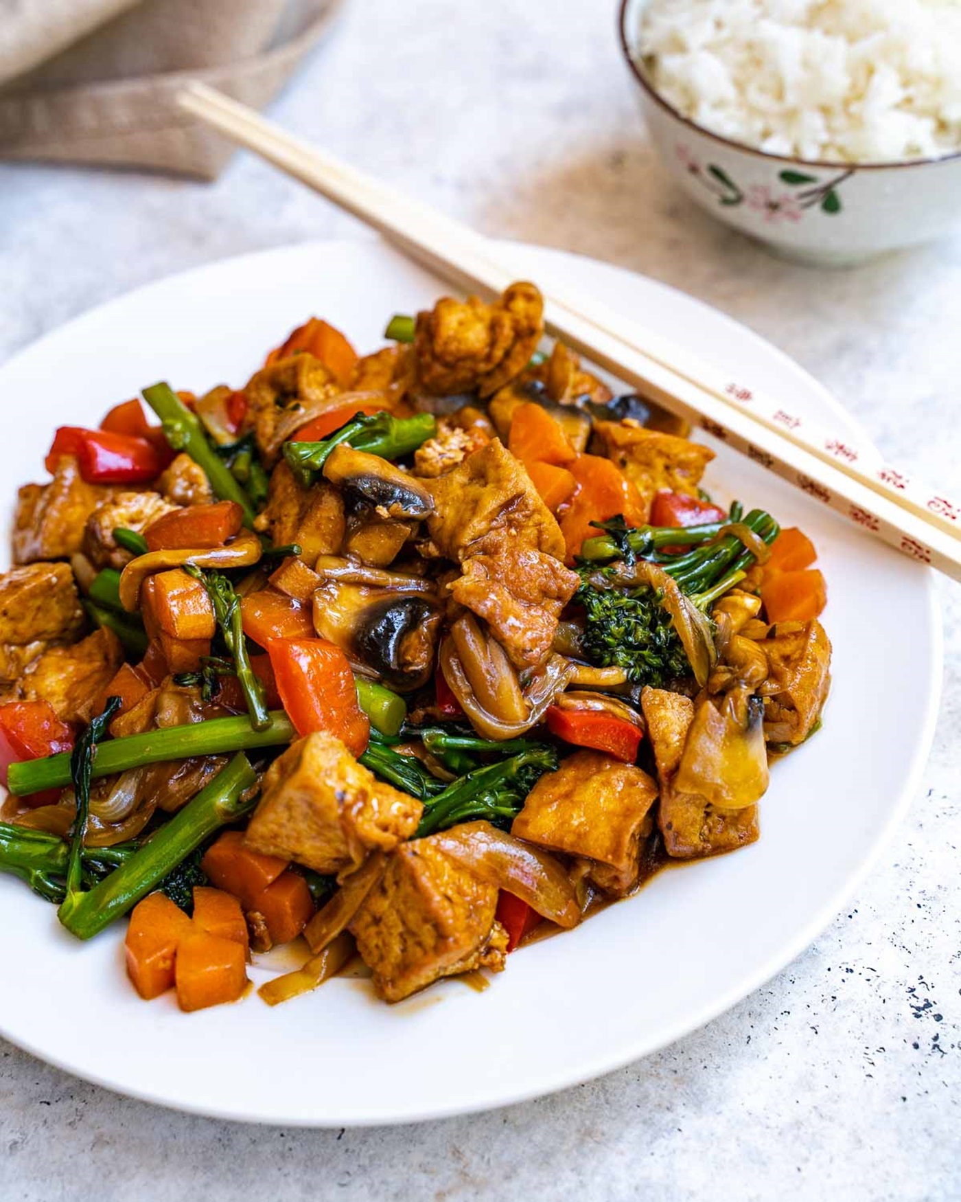 Tofu Vegetable Chop Suey (Large).