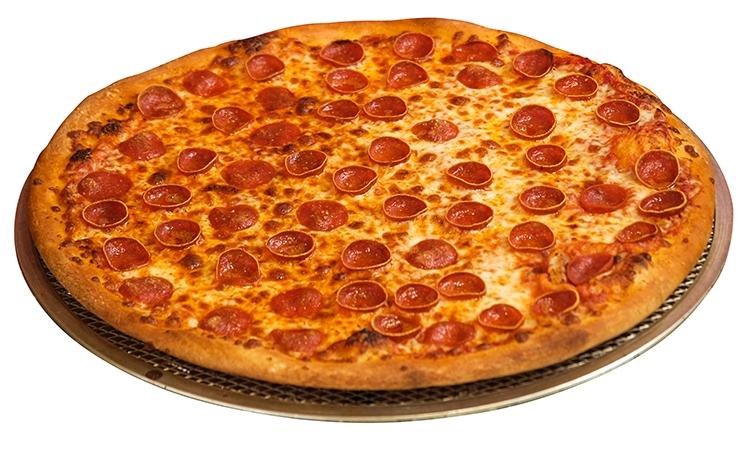 14" Spicy Siren Pepperoni.