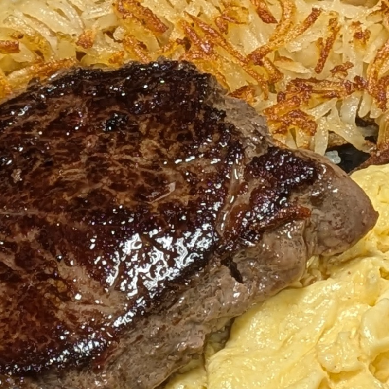 Sunrise Steakhouse Breakfast.