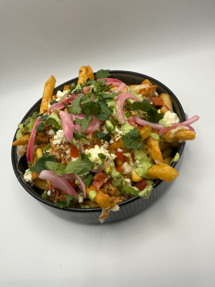 Chicken Tinga Fries.