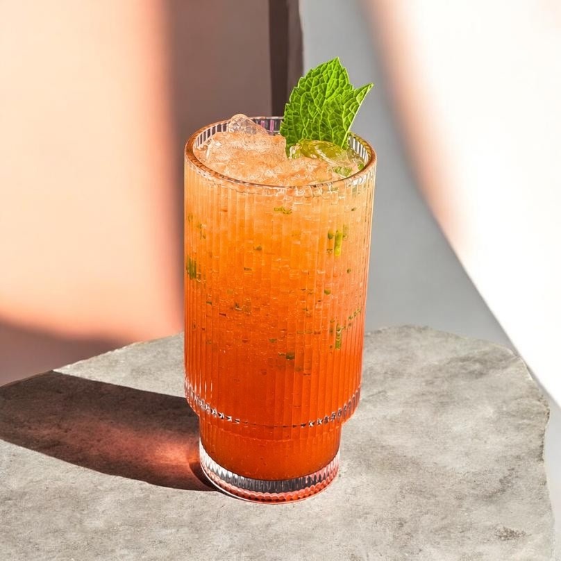 3. Strawberry Mint Lemonade.