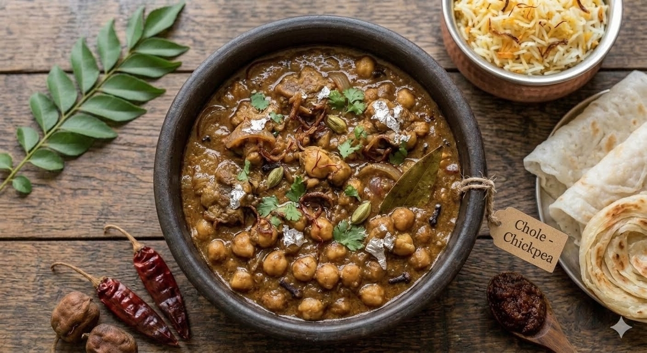 Chole - Chickpea.
