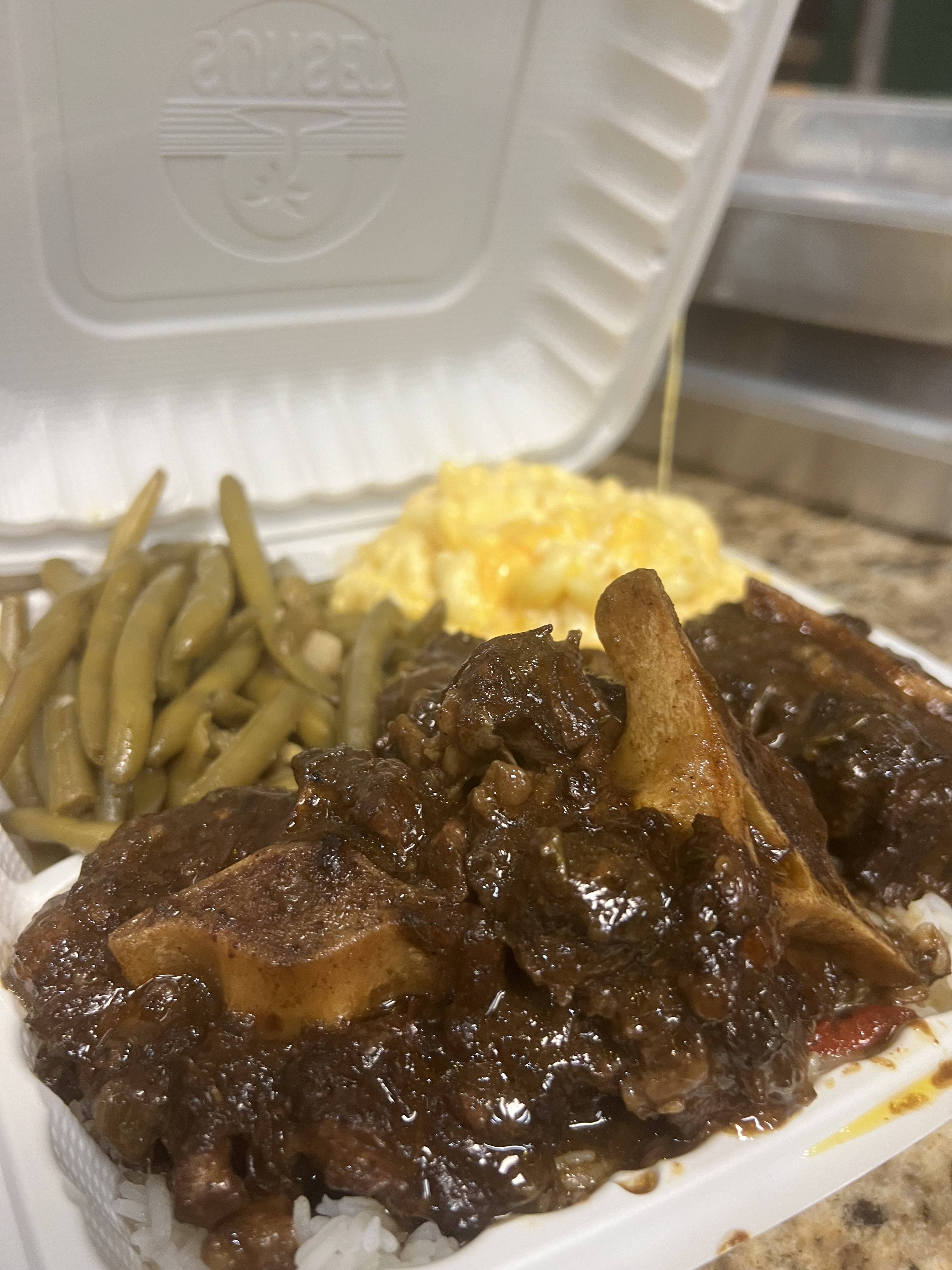 Oxtail Dinner.