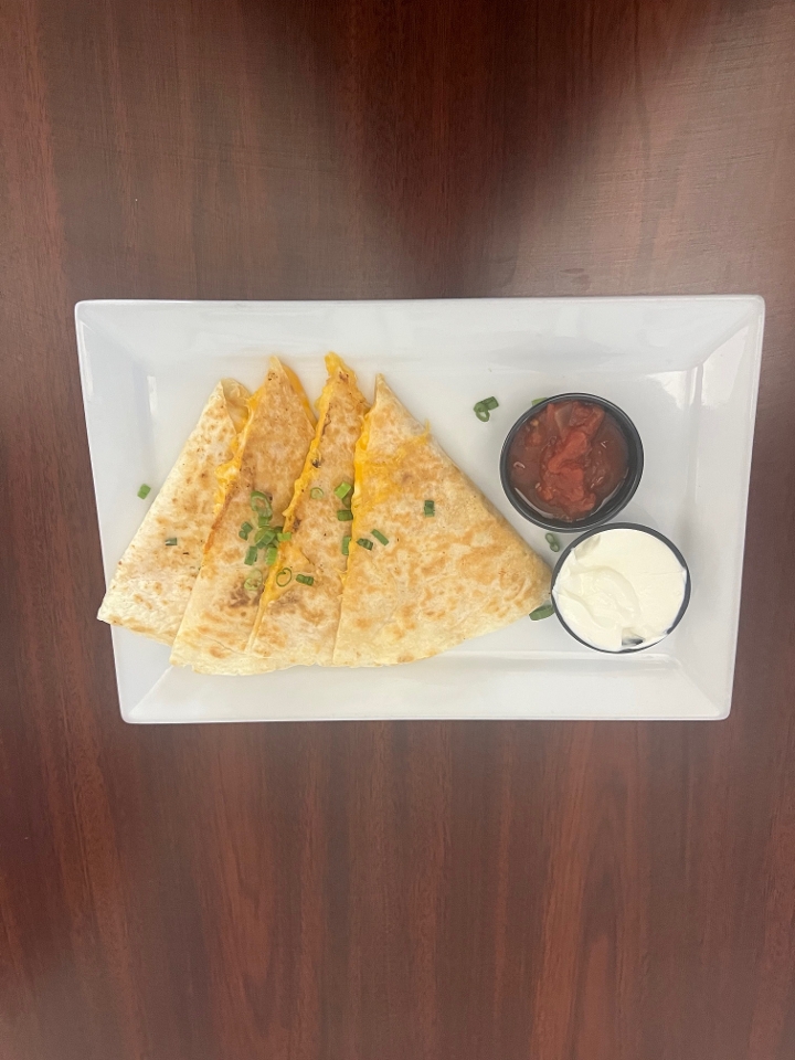 Cheese Quesadilla.