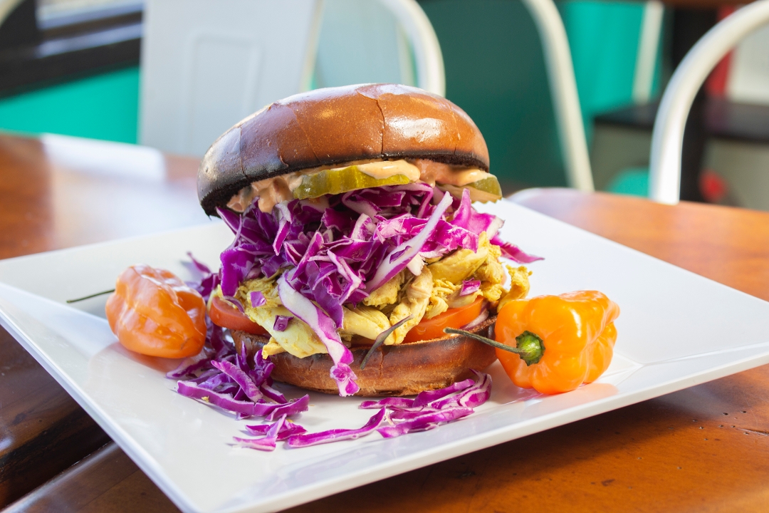 SPICY ORIGINAL SANDWICH.