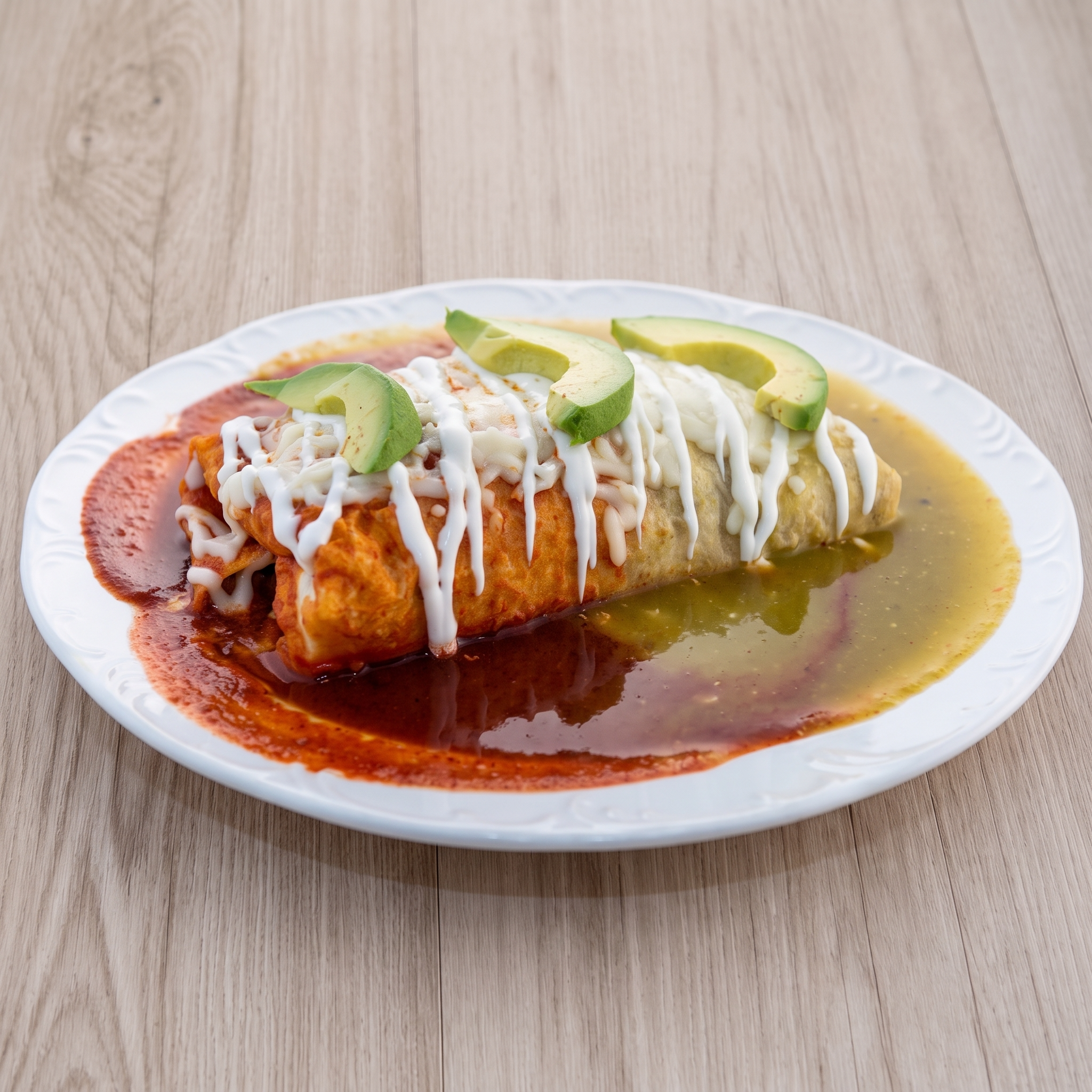 Burrito Tricolor.