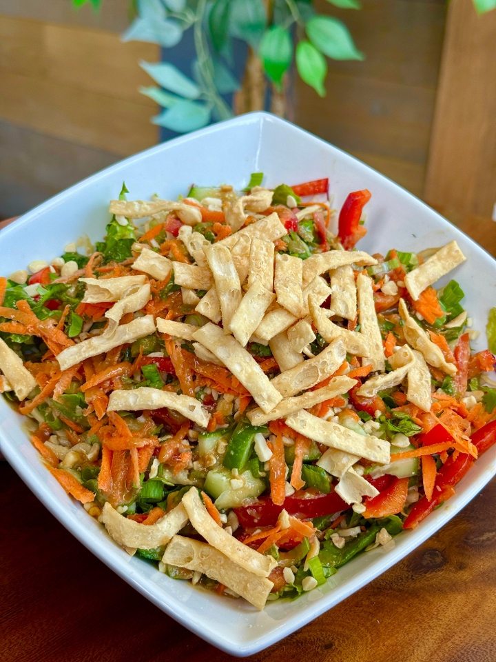 Thai Peanut Salad Bowl.