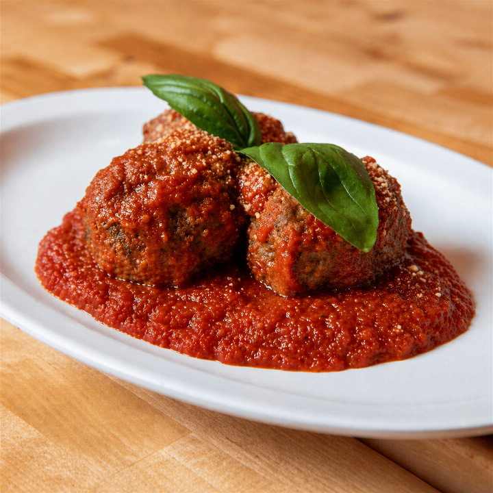 (3) House Meatballs.