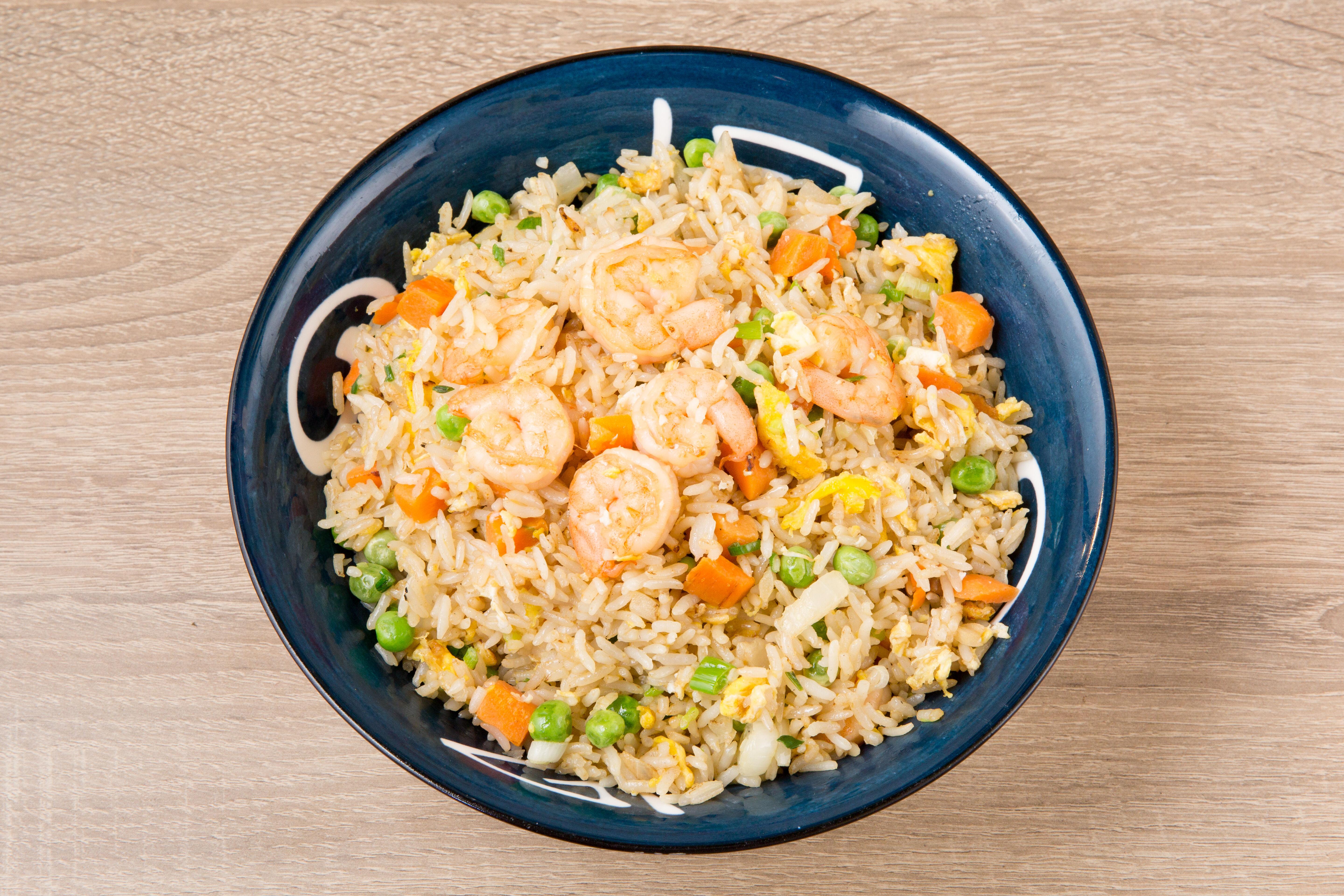 Shrimp Fried Rice 虾炒饭.