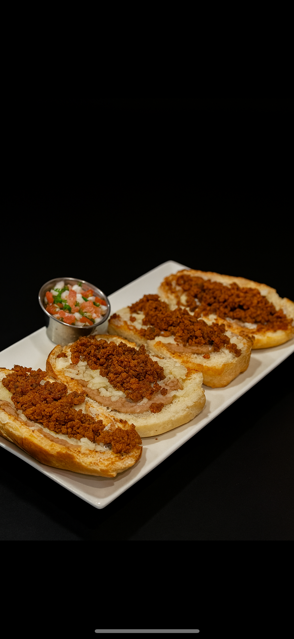 Molletes.