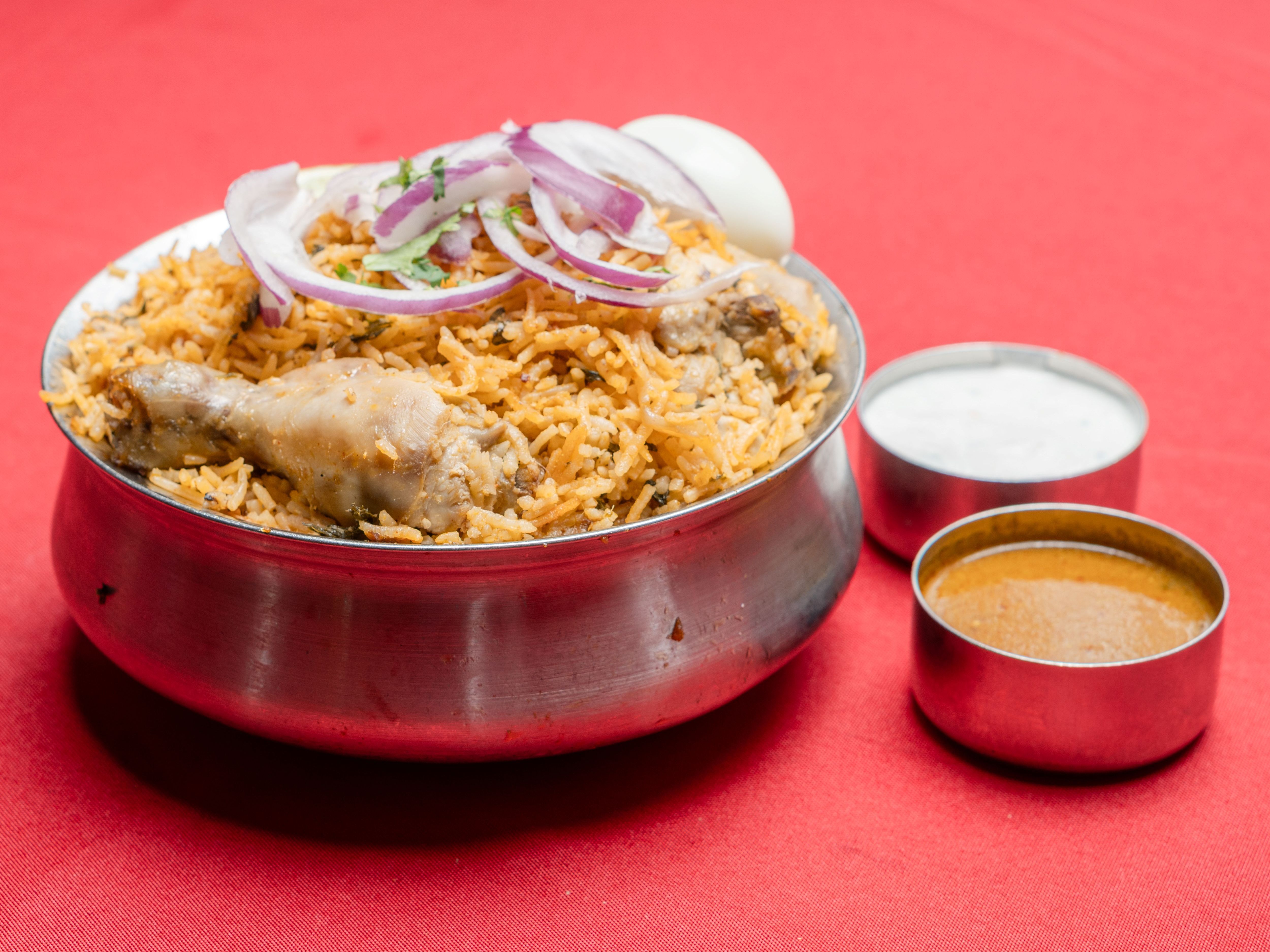 *Chicken Biriyani.