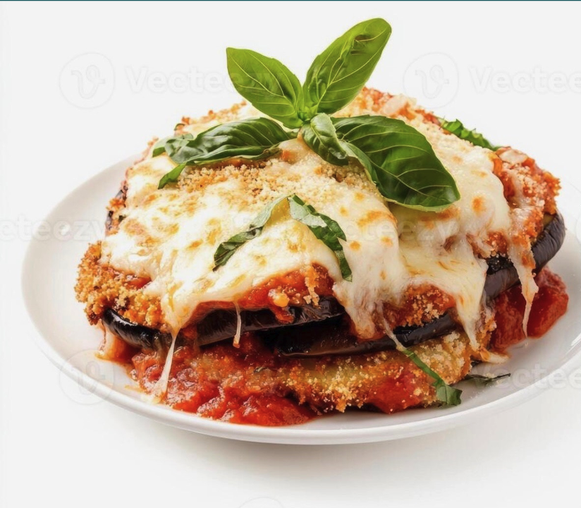 Eggplant Italiano-Parmigiana.