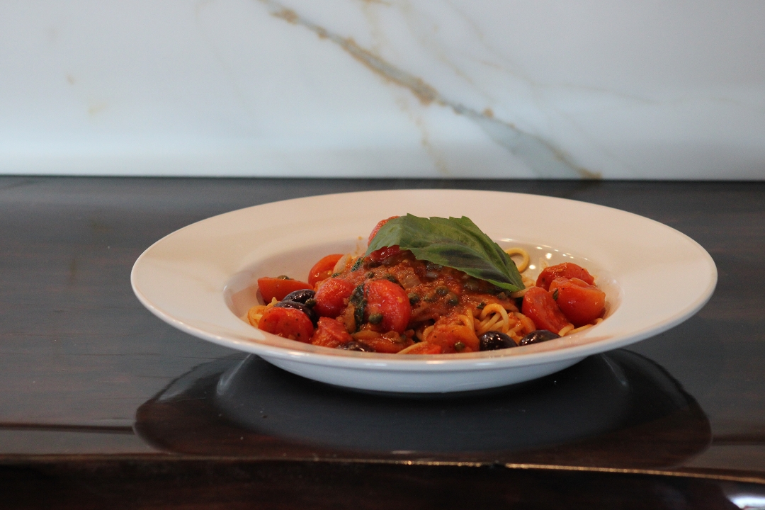 Spaghetti alla Puttanesca.