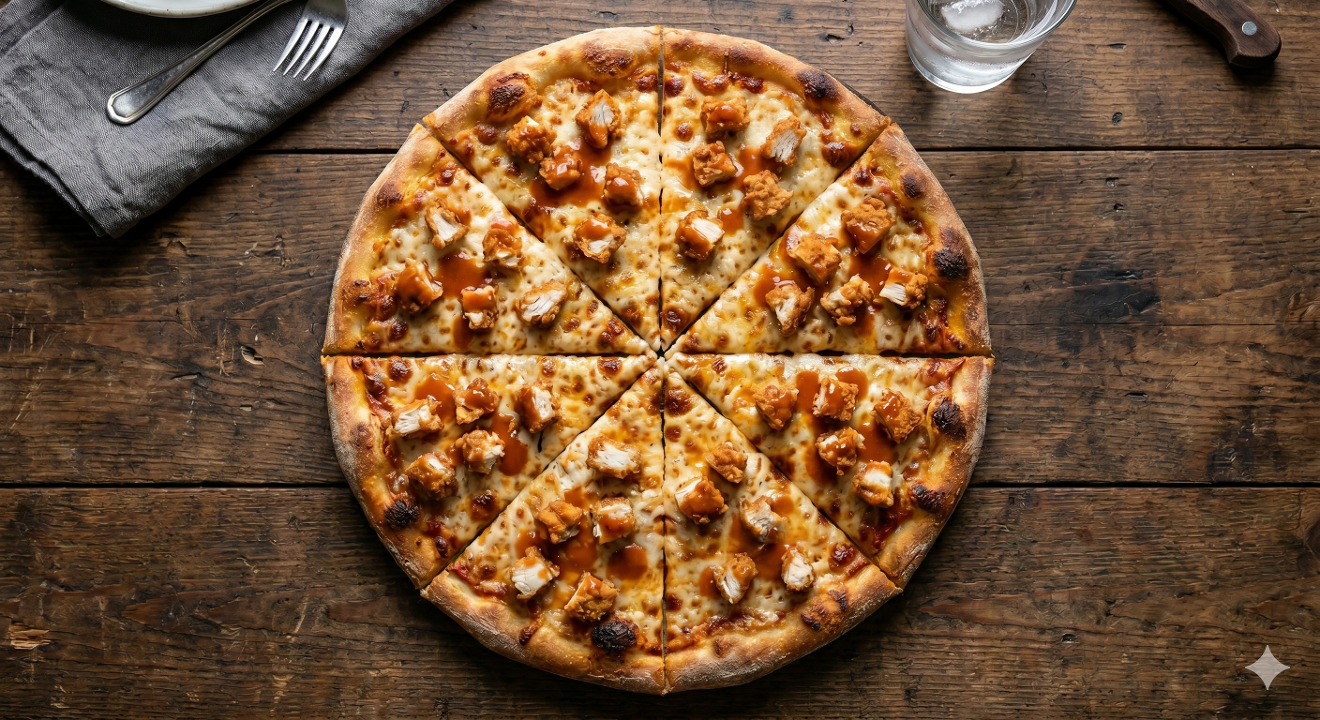 Halal Buffalo Chicken.