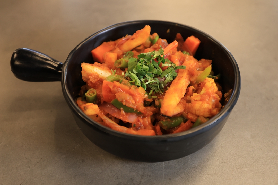 Veg Jalfrezi.