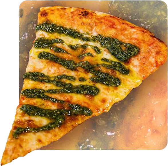 Vodka Pesto Slice..