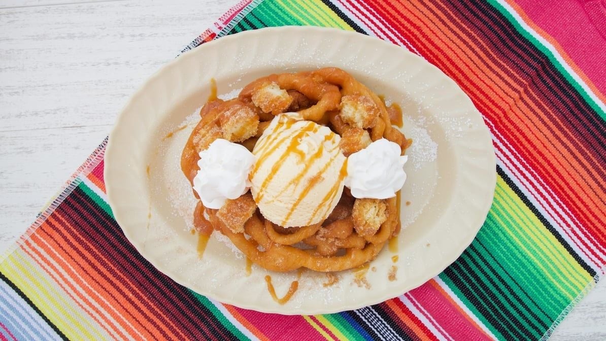 Churro Funnel Cake.