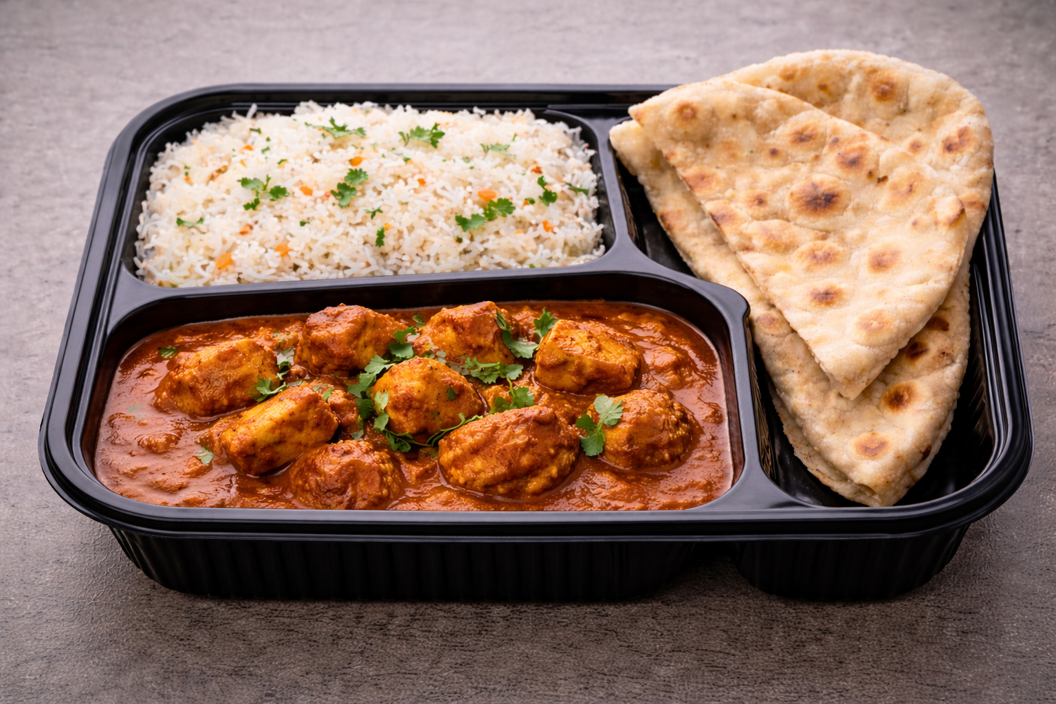 Chicken Curry Lunch Box.