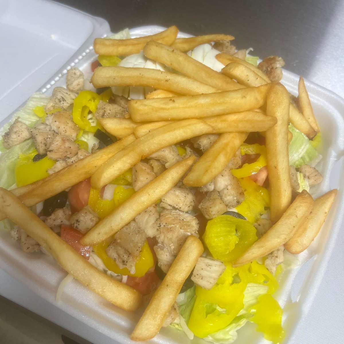 Grilled Chicken Salad.