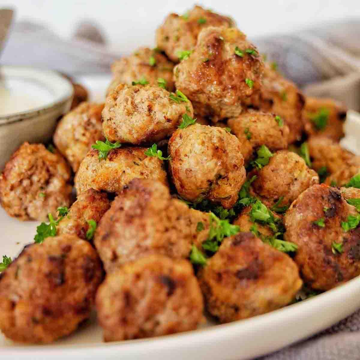 Mini Meatballs.