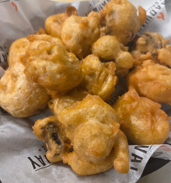 Fried Mushrooms.