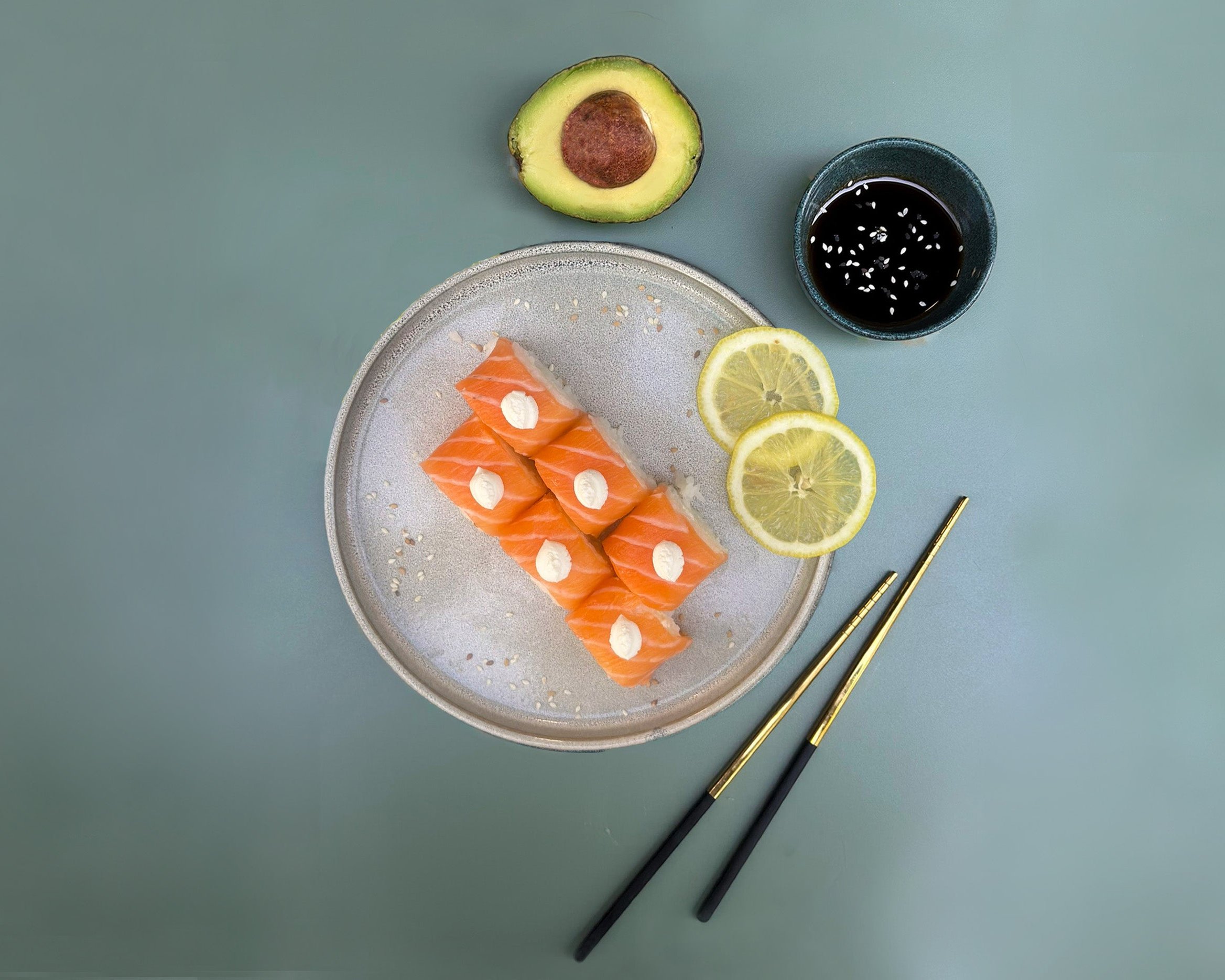 Salmon rolls
