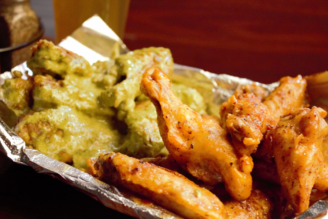MESSY WINGS.