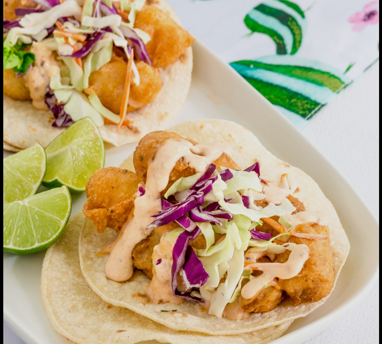 BAJA FISH TACO.