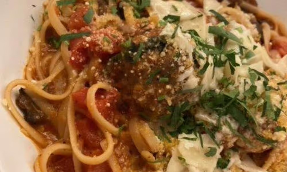 Meatballs Linguini.