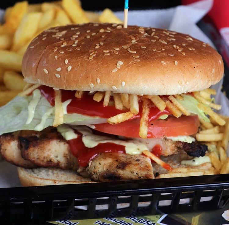 Chicken Burger.