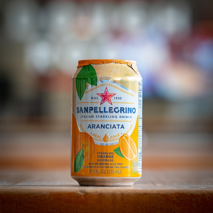 Pellegrino Orange Can.