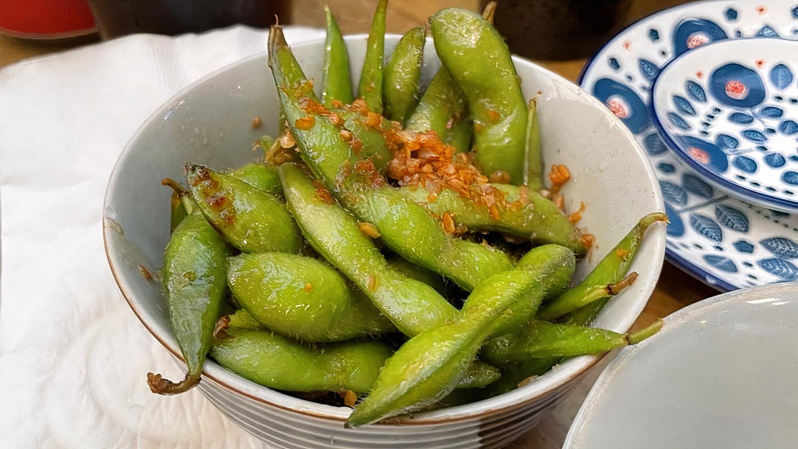 Garlic Edamame.
