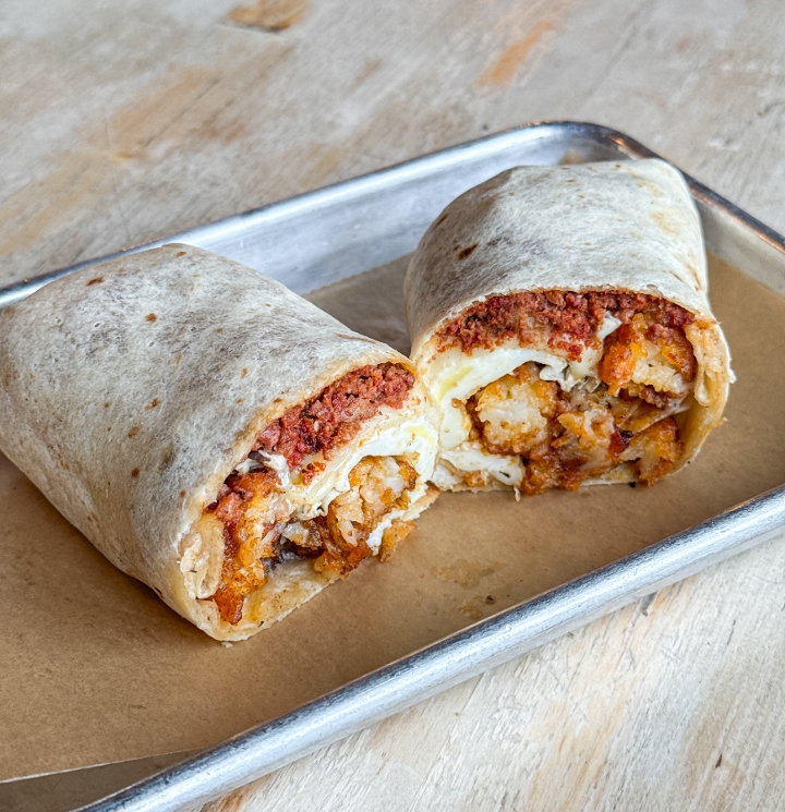 Chorizo Burrito.