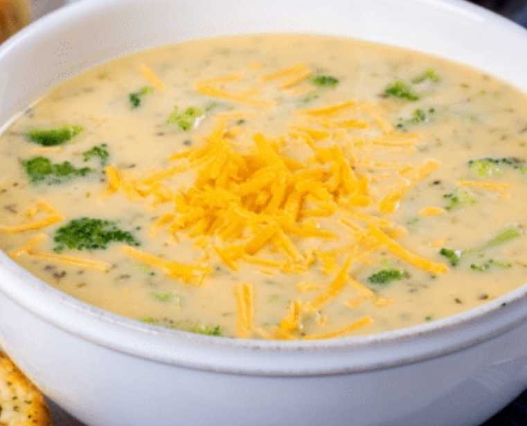 Broccoli and Cheese 8oz cup.