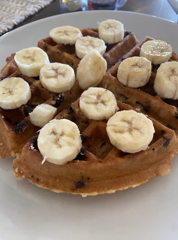Chunky Monkey Waffle.