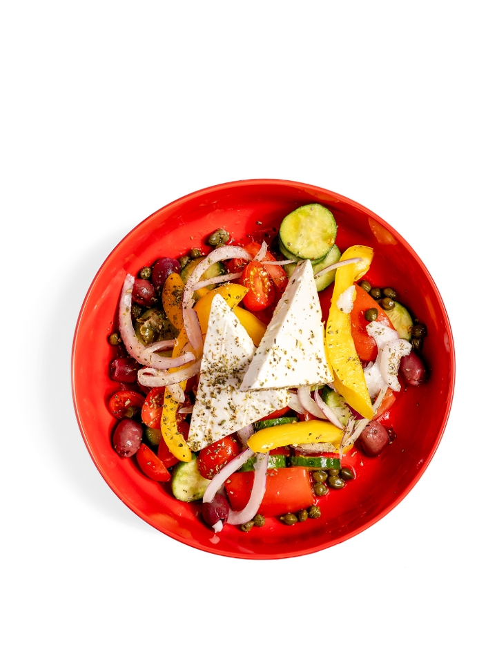 Horiatiki Salad.