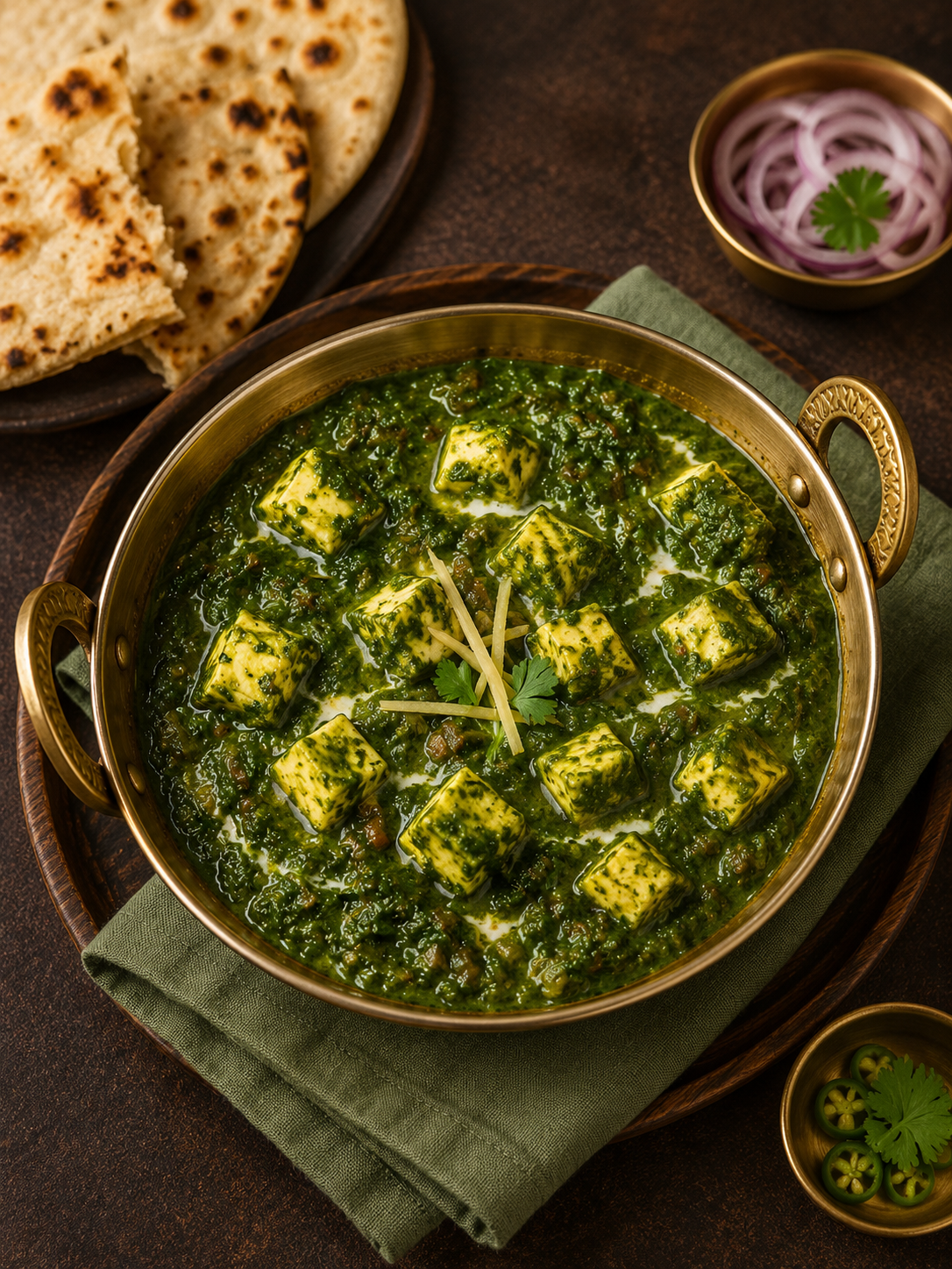 Paneer Saag.