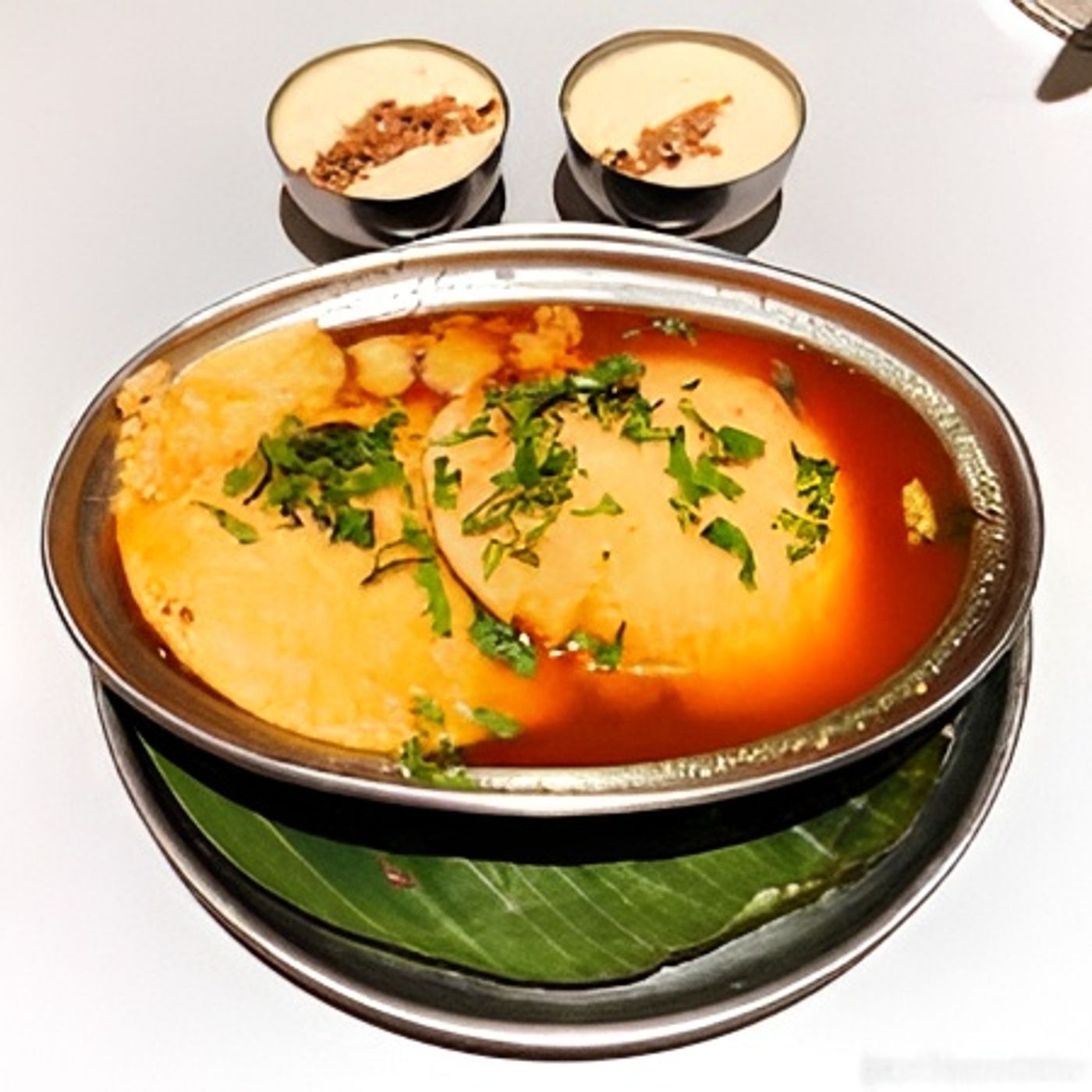 Rasam Idly (2 pcs).