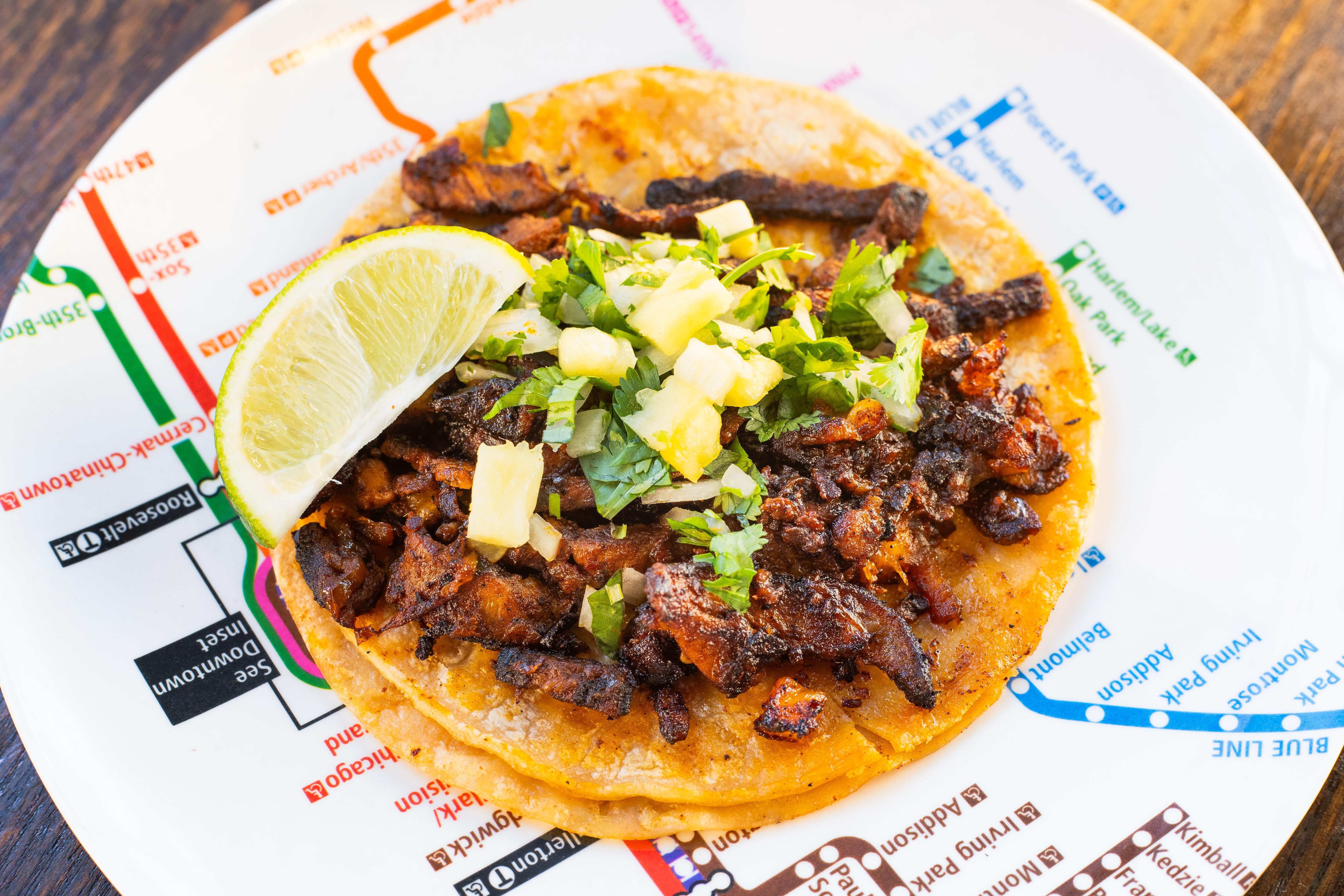 Al Pastor Taco.